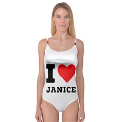 I Love Janice Camisole Leotard  by ilovewhateva