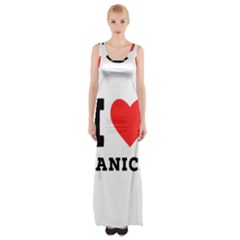 I Love Janice Thigh Split Maxi Dress by ilovewhateva