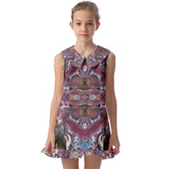 Blend IV Kids  Pilgrim Collar Ruffle Hem Dress