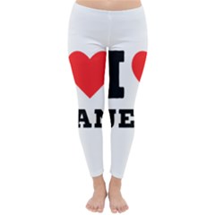 I Love Jean Classic Winter Leggings by ilovewhateva