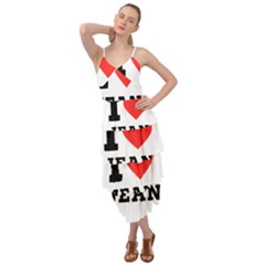 I Love Jean Layered Bottom Dress by ilovewhateva