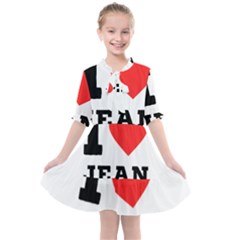 I Love Jean Kids  All Frills Chiffon Dress by ilovewhateva