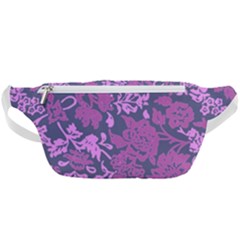 Background Pattern Flower Texture Waist Bag  by Semog4