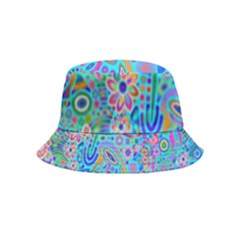 Tribal Pattern Pattern Bucket Hat (kids) by Semog4