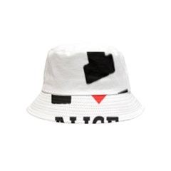 I Love Alice Bucket Hat (kids) by ilovewhateva
