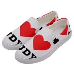 I Love Judy Men s Canvas Slip Ons by ilovewhateva