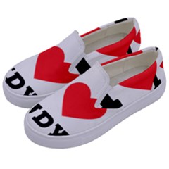 I Love Judy Kids  Canvas Slip Ons by ilovewhateva