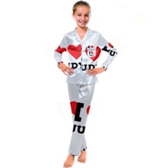 I Love Judy Kid s Satin Long Sleeve Pajamas Set by ilovewhateva