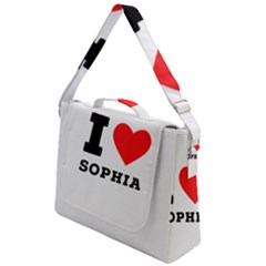 I Love Sophia Box Up Messenger Bag by ilovewhateva