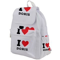 I Love Doris Top Flap Backpack