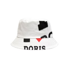 I Love Doris Inside Out Bucket Hat (kids) by ilovewhateva