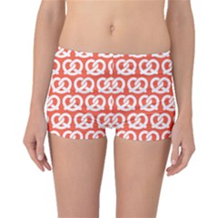 Coral Pretzel Illustrations Pattern Boyleg Bikini Bottoms by GardenOfOphir