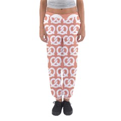 Salmon Pretzel Illustrations Pattern Women s Jogger Sweatpants by GardenOfOphir