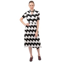 Pattern 361 Keyhole Neckline Chiffon Dress by GardenOfOphir