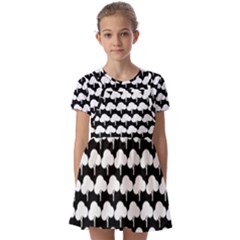 Pattern 361 Kids  Short Sleeve Pinafore Style Dress by GardenOfOphir