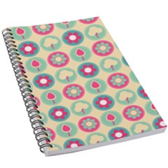 Chic Floral Pattern 5 5  X 8 5  Notebook by GardenOfOphir