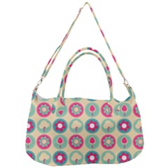 Chic Floral Pattern Removal Strap Handbag by GardenOfOphir