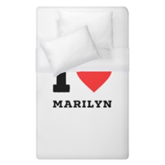 I Love Marilyn Duvet Cover (single Size) by ilovewhateva