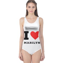 I Love Marilyn One Piece Swimsuit by ilovewhateva