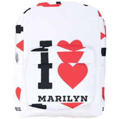 I Love Marilyn Full Print Backpack by ilovewhateva