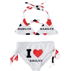 I Love Marilyn Kids  Classic Bikini Set by ilovewhateva