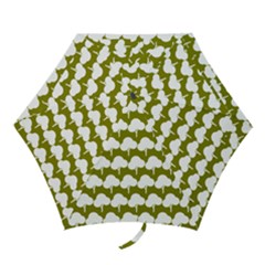 Tree Illustration Gifts Mini Folding Umbrellas