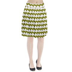 Tree Illustration Gifts Pleated Skirt by GardenOfOphir