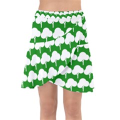 Tree Illustration Gifts Wrap Front Skirt