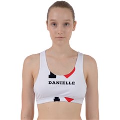 I Love Daniella Back Weave Sports Bra by ilovewhateva