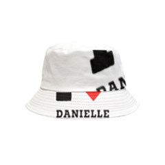 I Love Daniella Inside Out Bucket Hat (kids) by ilovewhateva