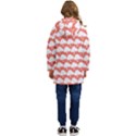 Tree Illustration Gifts Kid s Hooded Longline Puffer Jacket View4
