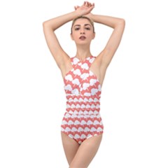 Tree Illustration Gifts Cross Front Low Back Swimsuit