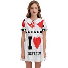 I Love Beverly Kids  Sweet Collar Dress by ilovewhateva