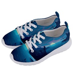 Ai Generated Ocean Sea Water Anime Nautical Women s Lightweight Sports Shoes