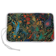 Ai Generated Flowers Trees Forest Mystical Forest Pen Storage Case (m)