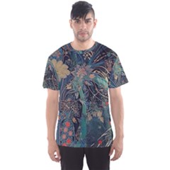 Ai Generated Flower Trees Forest Mystical Forest Men s Sport Mesh Tee