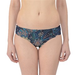 Ai Generated Flower Trees Forest Mystical Forest Hipster Bikini Bottoms by Ravend