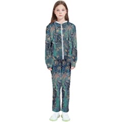 Ai Generated Flower Trees Forest Mystical Forest Kids  Tracksuit