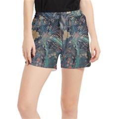 Ai Generated Flower Trees Forest Mystical Forest Women s Runner Shorts by Ravend