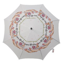 Happy Monday Hook Handle Umbrellas (Medium)