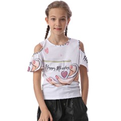 Happy Monday Kids  Butterfly Cutout Tee