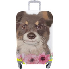 Watercolor Dog Luggage Cover (large) by SychEva