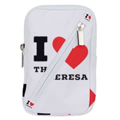 I Love Theresa Belt Pouch Bag (large) by ilovewhateva