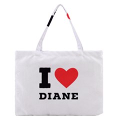 I Love Diane Zipper Medium Tote Bag by ilovewhateva