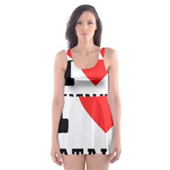 I Love Natalie Skater Dress Swimsuit by ilovewhateva