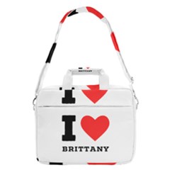 I Love Brittany Macbook Pro 13  Shoulder Laptop Bag  by ilovewhateva