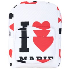 I Love Marie Full Print Backpack by ilovewhateva