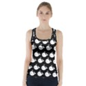 Cute Whale Illustration Pattern Racer Back Sports Top View1