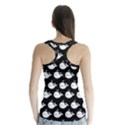 Cute Whale Illustration Pattern Racer Back Sports Top View2