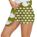 Cute Whale Illustration Pattern Women s Skort View2